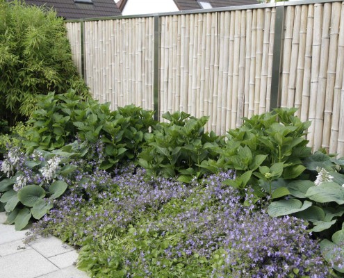 Zaun als Sichtschutz für den Garten