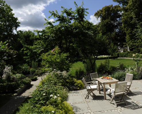 Terrasse im Garten