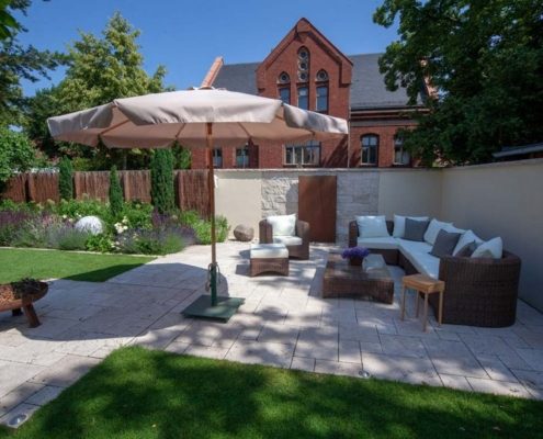 Terrasse Lounge im Garten